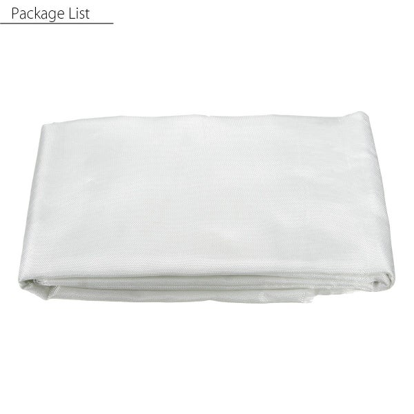 1.27x3.7m Fiber Glass Woven Roving Fiber Plain Weave Cloth DIY Craft Carousel 2