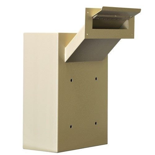 Protex Wall Drop Box w/ Adjustable Chute WDC-160 - Cream Carousel 1