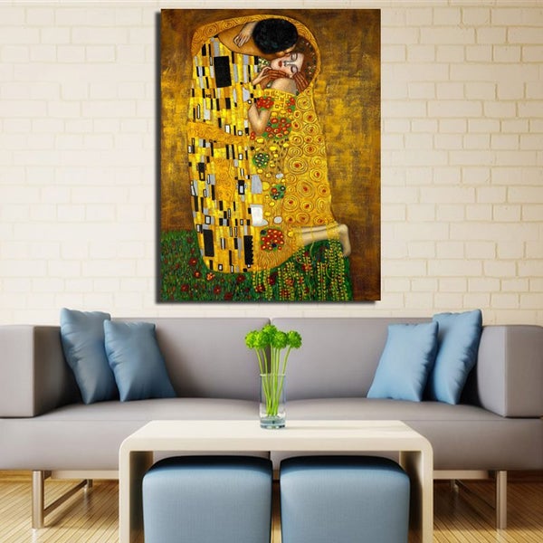 X'MAS SALE FREE SHIPPING - LARGE 1 Piece Canvas Art Print - KISS Carousel 3