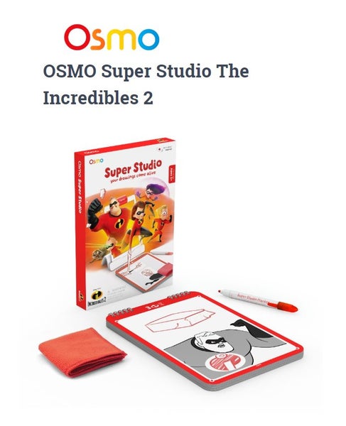 Osmo Super Studio The Incredibles 2 Game Carousel 1