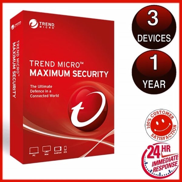Trend Micro Maximum Security - 3 Device 1 Year Carousel 2