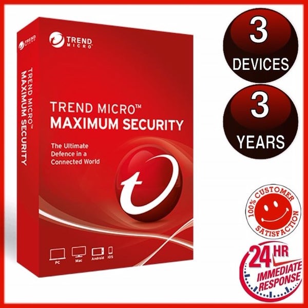 Trend Micro Maximum Security - 3 Device 3 Year Carousel 2