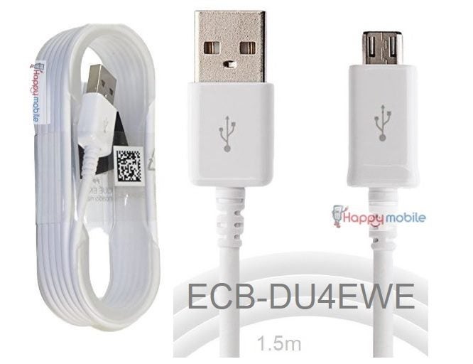 Genuine Samsung Micro usb Cable AFC ECB-DU4AWE Note TAB A01 A02 A03 A10 S7 S6 S5 Carousel 6