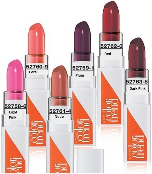 Avon Color Trend Kiss N Go Glossy Lipstick Range Carousel 2