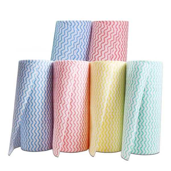 SALE!! Cleaning Wipes - 6 rolls Perforated Cloths/ disposable/ kitchen bathroom Carousel 5
