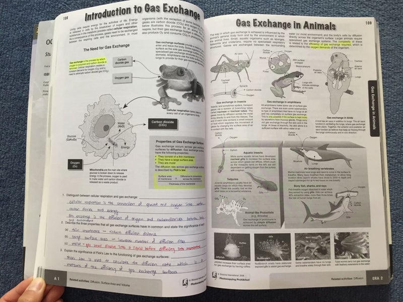 OCR Biology AS Workbook Carousel 4