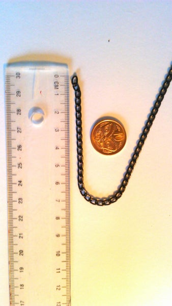 Very fine black necklace chain - PER METER Carousel 2