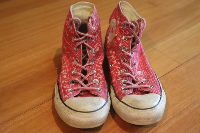 pink converse size 7
