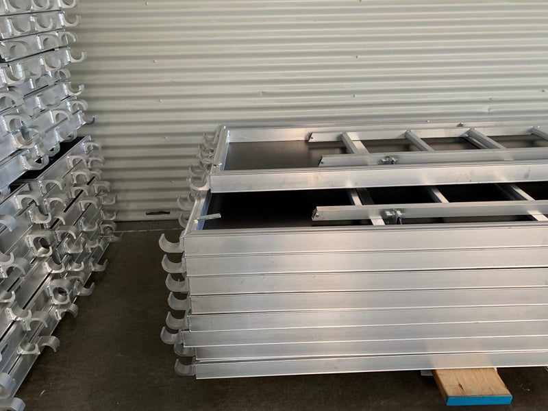 Ringlock Aluminium Hatch Decks with Ladders 3m Carousel 3