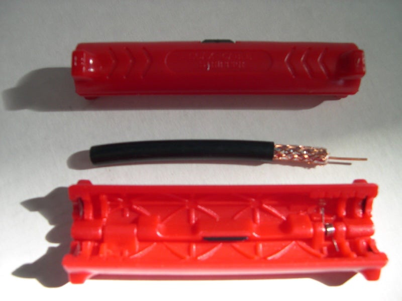 Strip Tripper Tool Coaxial Coax Cable Inner & Outer Sheath RG6 RG59 Strip59 1xPc Carousel 1