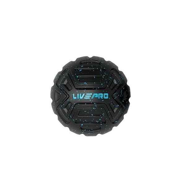 Massage Ball 12cm Firm Textured Black Carousel 5