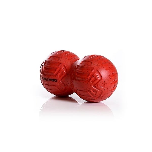 Textured Peanut Massage Ball Large Red Carousel 1