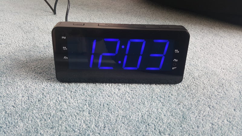 Special Large Display Clock Radio Carousel 1