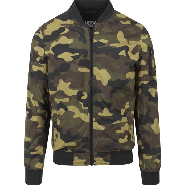 Urban Classics - LIGHT CAMO Bomber Jacket camo Carousel 1