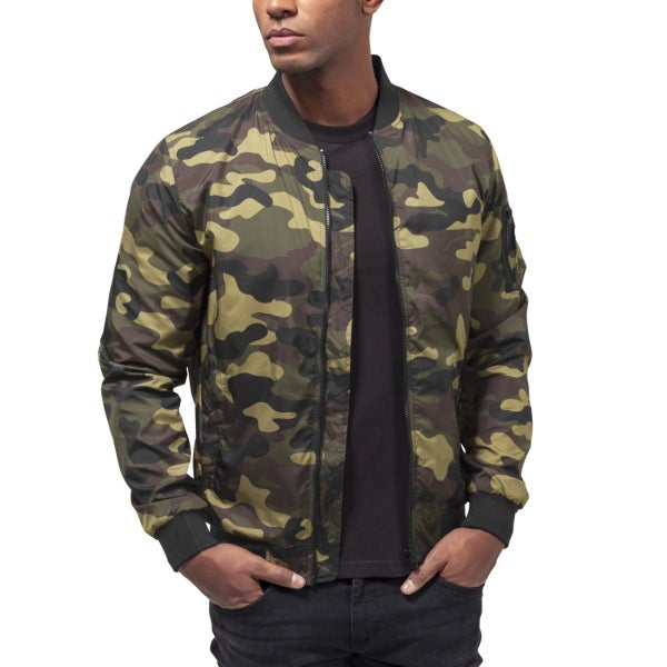 Urban Classics - LIGHT CAMO Bomber Jacket camo Carousel 2