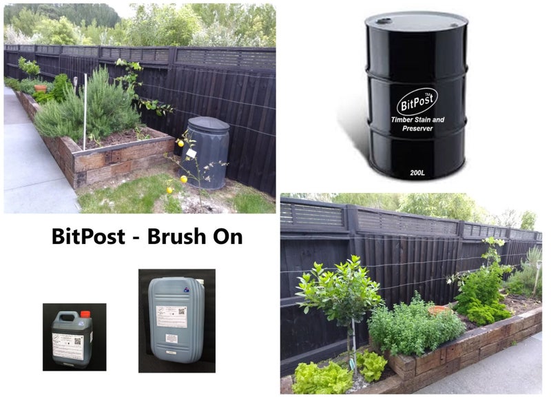 Wood Stain & Preserver - BitPost™ BrushOn Carousel 1