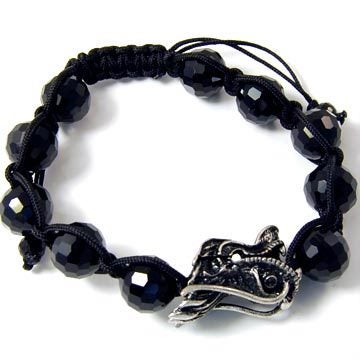 Unisex Bling Bracelet - DISCO BALL ONE DRAGON Carousel 1