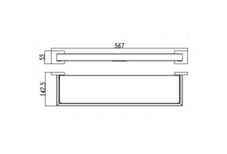Glass Shelf with Frame Carousel 3