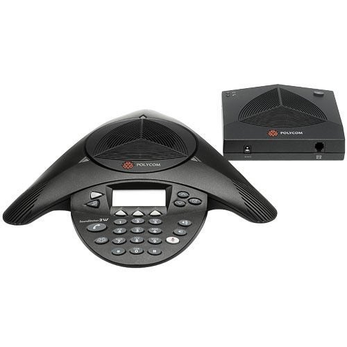 Polycom Wireless Conference Phone Soundstation2W+Dect Base Station Carousel 1