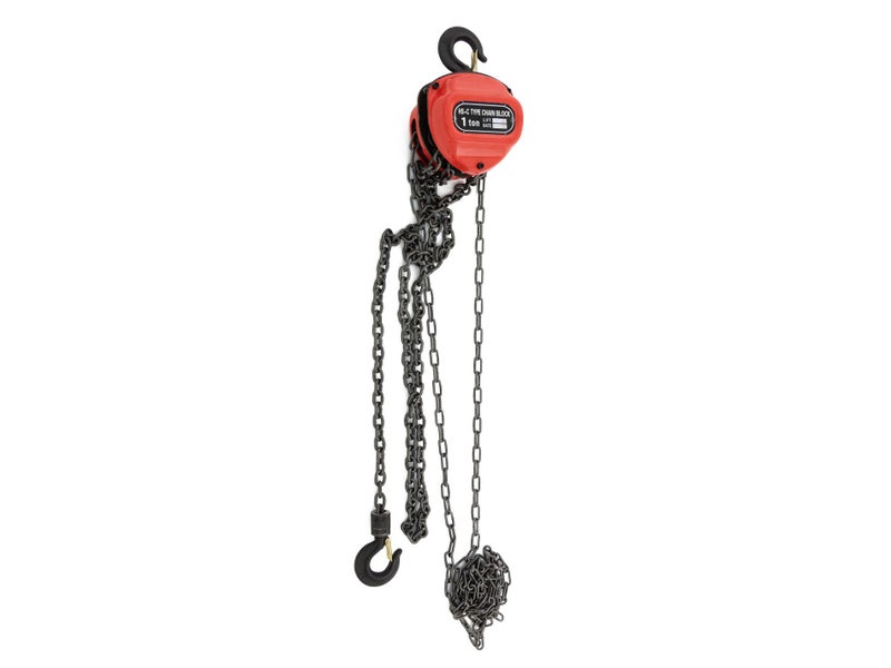 Chain Block & Tackle Hoist 1T 3M Carousel 1