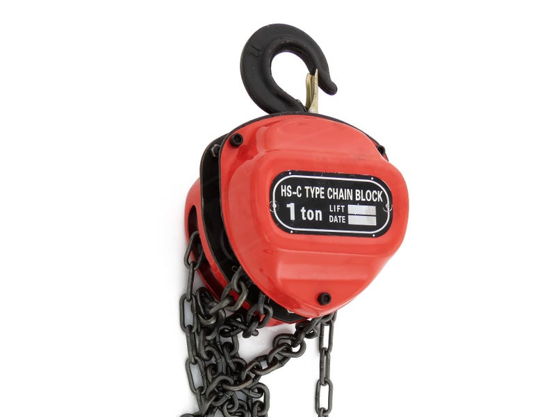 Chain Block & Tackle Hoist 1T 3M Carousel 2