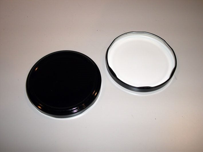 Jar Lids x10 - Twist Top 82mm BLACK or GOLD Carousel 1