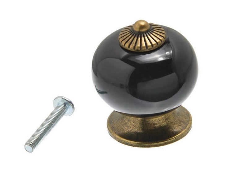 Antique Style Ceramic Drawer Knob Screw Trade Me