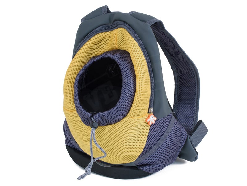 Pet Carry Bag Ruck Sack Back Pack YELLOW *RRP $36.95 Carousel 1