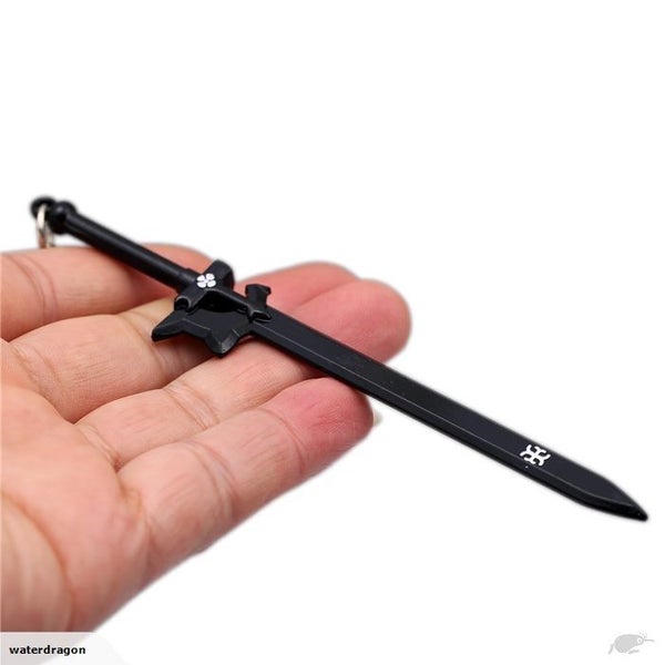 Kirito's - Elucidator Sword Keychain - Sword Art Online Carousel 2