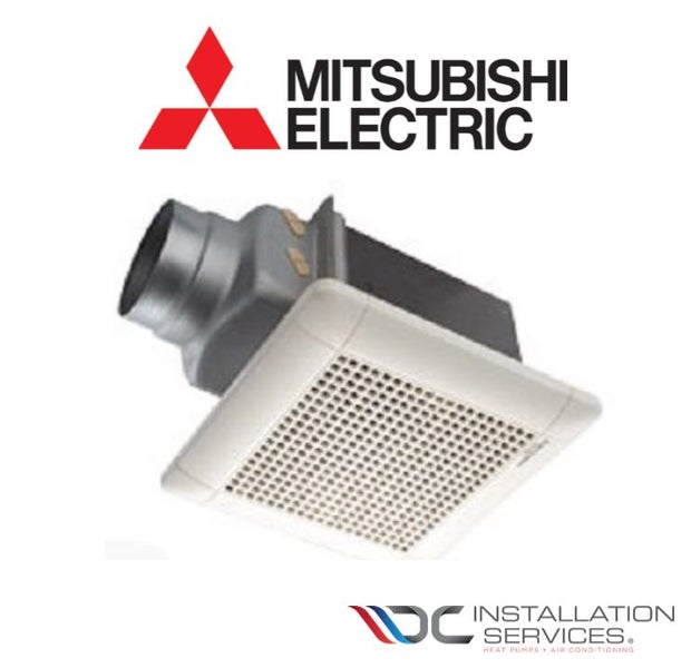 MITSUBISHI VD-15Z, BATHROOM EXHAUST VENTILATION FAN. Including Installation. Carousel 1