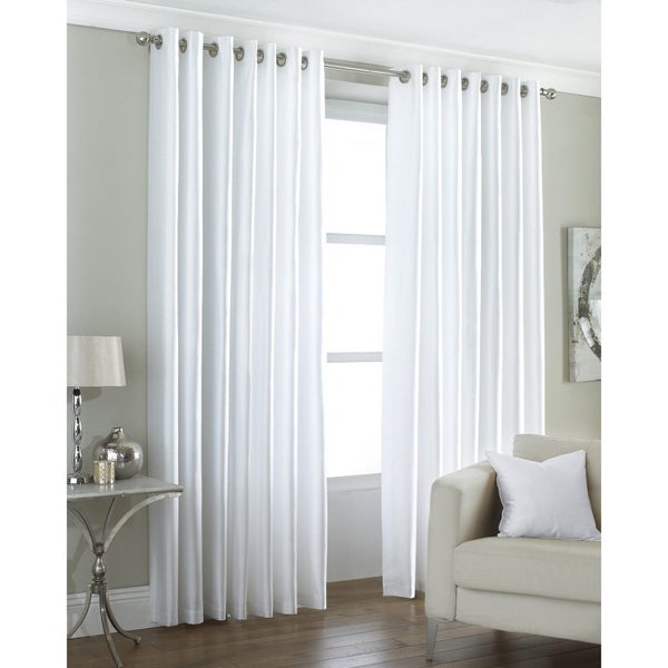 Riva Home Fiji Faux Silk Eyelet Curtains Trade Me