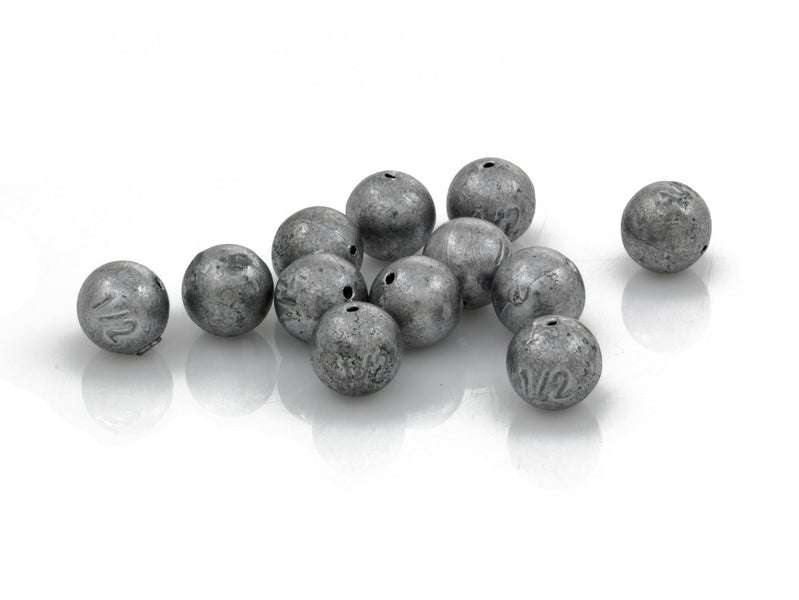 Fishing Ball Sinkers 12pc 0.5oz Carousel 1