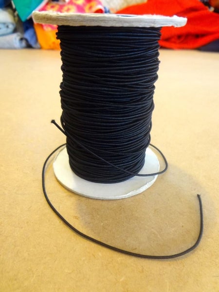 ELASTIC Hat 5m NZ Made BLACK Carousel 1