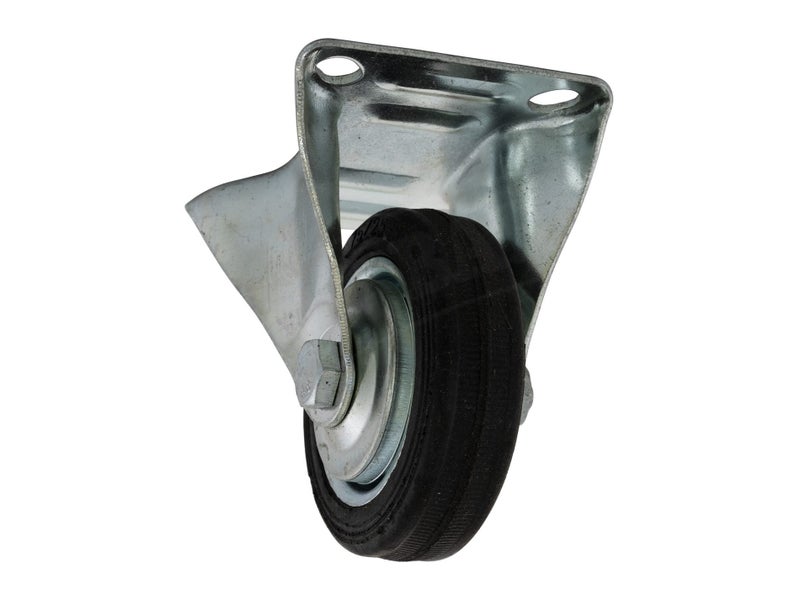 3" Fixed Castor Wheel Steel 75mm Carousel 2