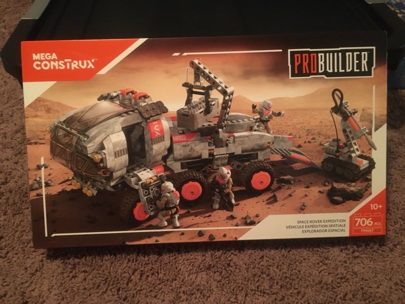 mega construx probuilder space rover expedition