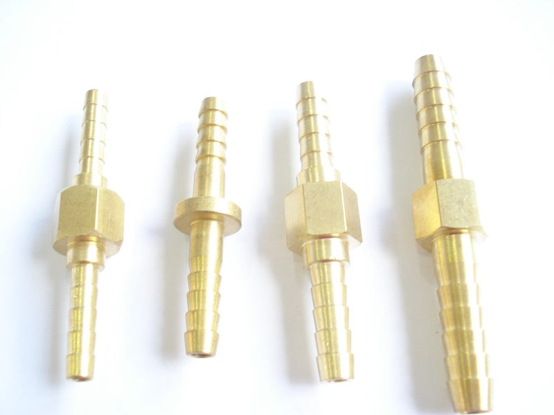 Brass Hose / Tube Joiners 5.0 - 8.0mm : WeldingStuff mig tig regulator co2 Carousel 3