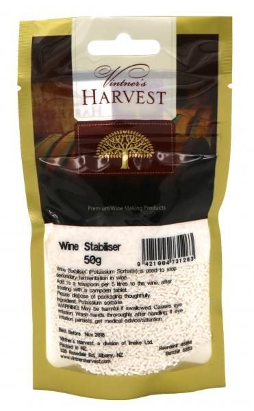 Vintner's Harvest Potassium Sorbate 50g (Wine Stabiliser) Carousel 1
