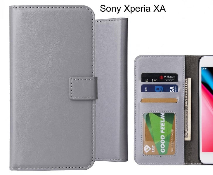 Sony Xperia XA Case Fine Leather Wallet Case Carousel 1