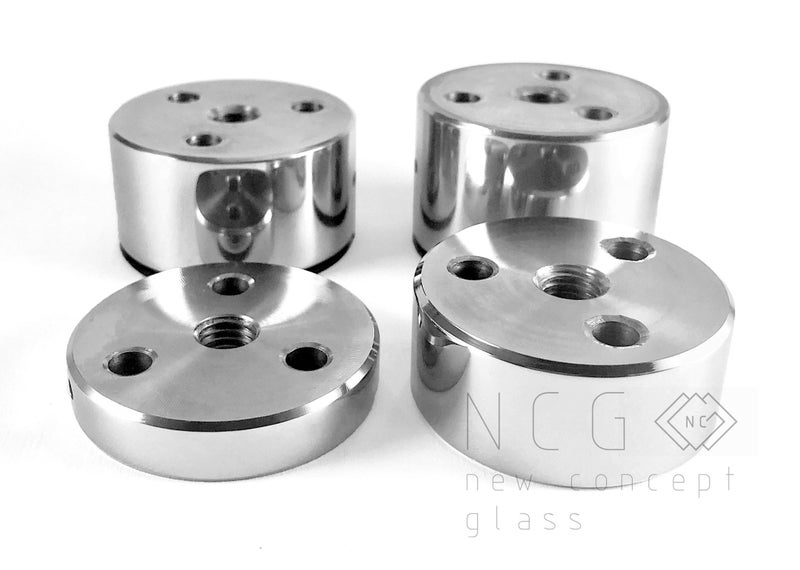316 Grade Stainless Steel Disc Fitting for Glass Balustrade Carousel 8