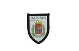 Patch printed embroidery travel souvenir shield city flag spain las palmas