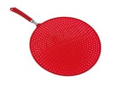 33cm Silicone Oil Spatter Cover Red AVANTI