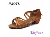 New Women&#39;s Latin Dance Salsa Shoes 17 25cm Heel For Ladies Girls