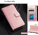 Meizu M5s Case Embossed Wallet Leather Case