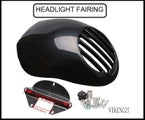 HEADLIGHT FAIRING ,GRILL TYPE , harley ,cafe , bobber