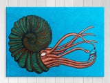 Graffiti Art - Blue - Green - Sea Animal - Pop Art - Wall Art - Art Prints