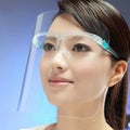 5 x FACE SHIELD VISOR WITH GLASSES FRAME (ANTI FOG) - PLUS SPARE VISORS
