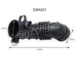 Dayco DAH201 Air Intake Hose for Kia Rio JB 1.4L 1.6L 4cyl DOHC 20052011