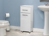 SHORT BATHROOM LAUNDRY STORAGE CABINET