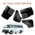 Splash Guard Mud Flaps Suitable Toyota Hiace 2010-18 (FRONT + REAR)