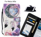 Meizu M5s Case Leather Wallet Case 3D Pattern Printed